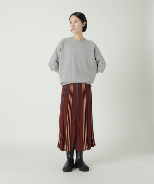 「ZUCCa」 スウェットカットソー M size グレー レディース_画像4