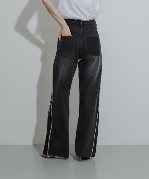 「SENSE OF PLACE by URBAN RESEARCH」 デニムパンツ MEDIUM ブルー レディース_画像9