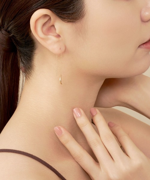 va vendome aoyama ピアス K10YG ダイヤモンド ピアス レディース