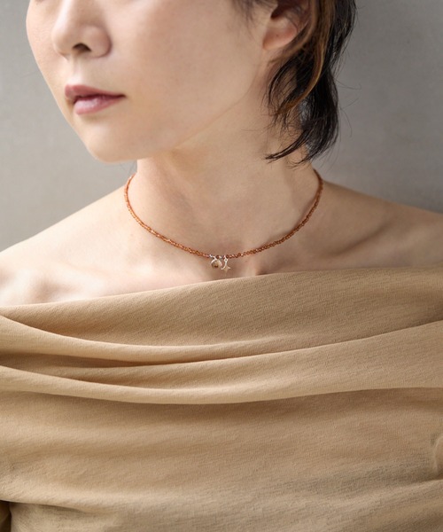 LAPUIS（ラピュイ） ネックレス Sammy gemstone necklace レディース