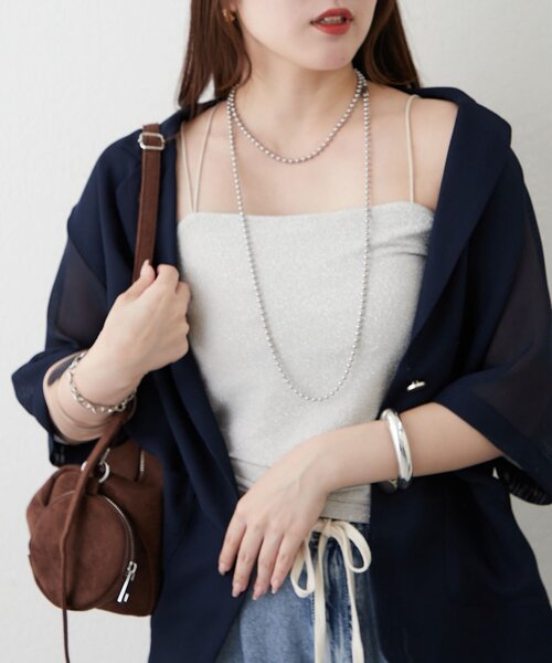【美品】ブラウン スエード 横長ショルダーバッグ Remind me and forever（リマインドミーアンドフォーエバー