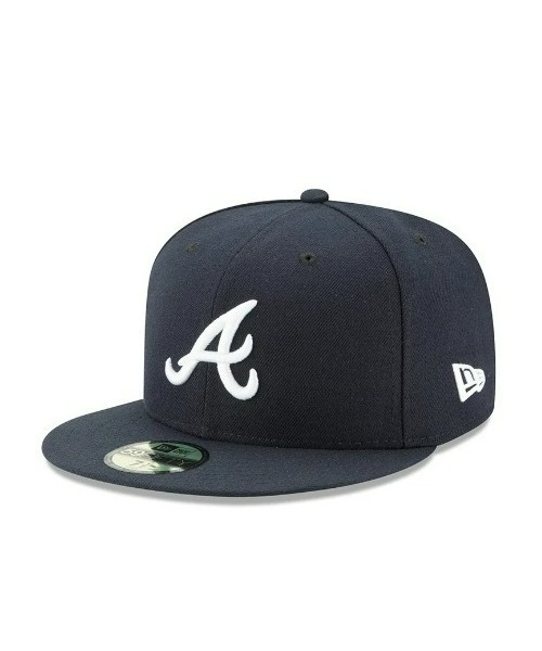MLB アトランタブレーブス　未使用　ベースボールキャップ NEW ERA（ニューエラ） キャップ 帽子 「NEW ERA」59FIFTY MLBオン