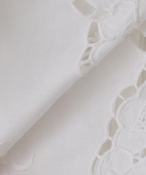IENA（イエナ） ブラウス シャツ Heriter/エリテ cutwork bustier