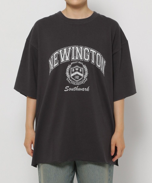 「LOWRYS FARM」 半袖Tシャツ FREE ホワイト レディース_画像2