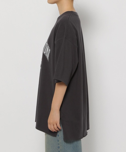 「LOWRYS FARM」 半袖Tシャツ FREE ホワイト レディース_画像3