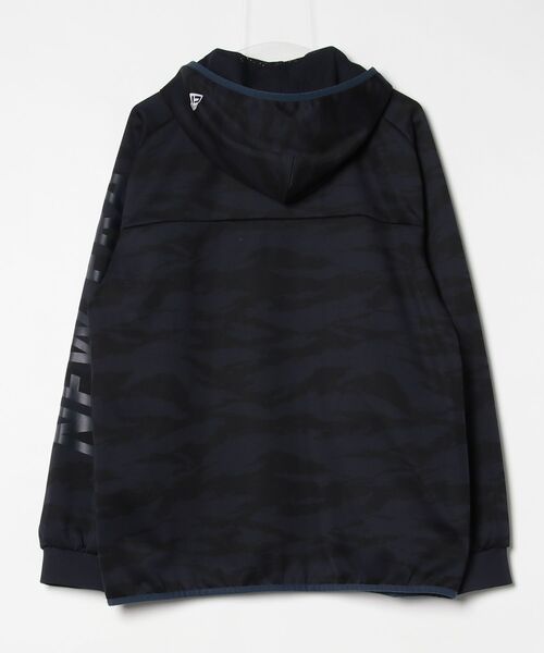 「NEW ERA」 ジップアップパーカー X-LARGE ネイビー メンズ_画像2