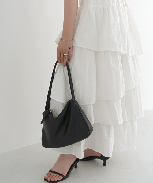 「Freesia by andme」 フリルスカート M オフホワイト レディース_画像8