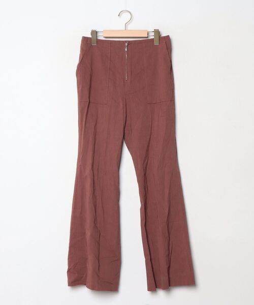 NOBLE（ノーブル） パンツ 38 ブラウン レディース : ZOZOTOWN Yahoo