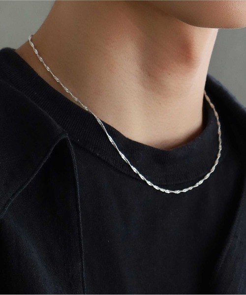 Magine（マージン） ネックレス SILVER 925 AZUKI CHAIN NECKLACE(L