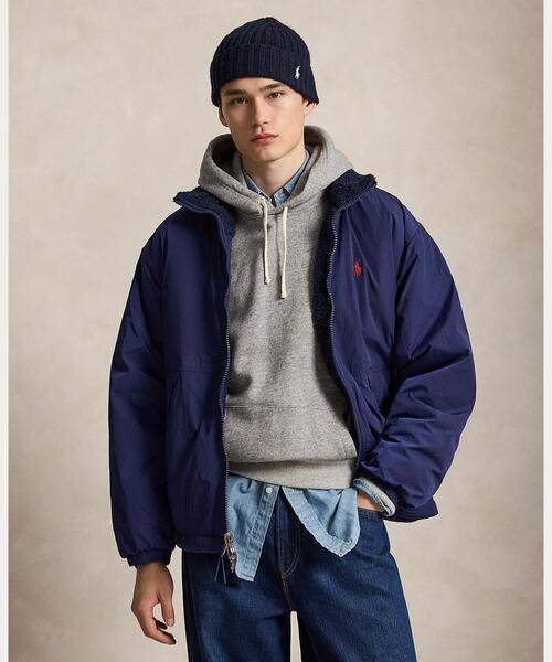 ラルフローレン ブルゾン アウター Rivershore リバーシブル ジャケット メンズ | POLO RALPH LAUREN