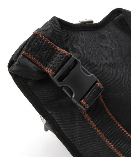 米軍ウエストポーチ革製 DEVICE ウエストポーチ デバイス Work 本革 レザー 型押し