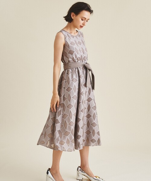 GRACE CLASS ドレス メタリックキカジャガードドレス : ZOZOTOWN GRACE CLASS ドレス メタリックキカジャガードドレス : ZOZOTOWN