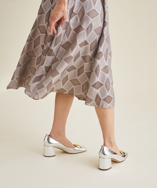 GRACE CLASS ドレス メタリックキカジャガードドレス : ZOZOTOWN Yahoo