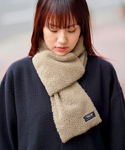 タグ付き。gypsohila シプソフィア ボアダウンマフラー(リバーシブル) タグ付☆GYPSOHILA ボアダウンマフラーBoa Down Muffler2 - メルカリ