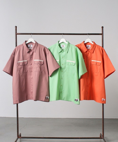 シャツ ブラウス メンズ Dickies　SHORT SLEEVE WIDE WORK SHIRT｜zozo｜20