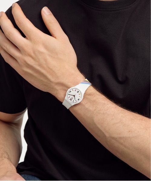 Swatch（スウォッチ） 腕時計 MERRY-GO-ROUND SQUARES レディース