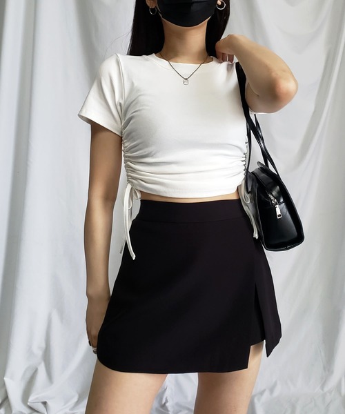 me+em select tシャツ 「 8color ／ 3size 」サイドシャーリング