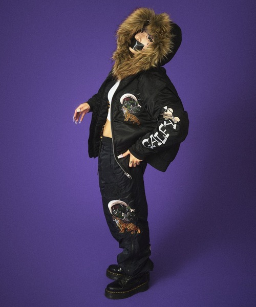 GALFY（ガルフィー） モッズコート コート YABAI犬毛フライト