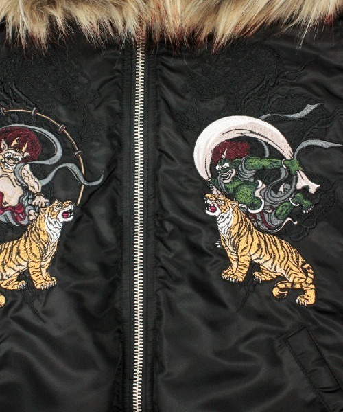 GALFY（ガルフィー） モッズコート コート YABAI犬毛フライト