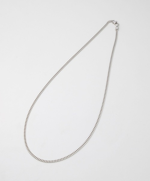 ネックレス レディース TOM WOOD Curb Chain M トムウッド カーブチェーン シルバー925 ネックレス｜zozo