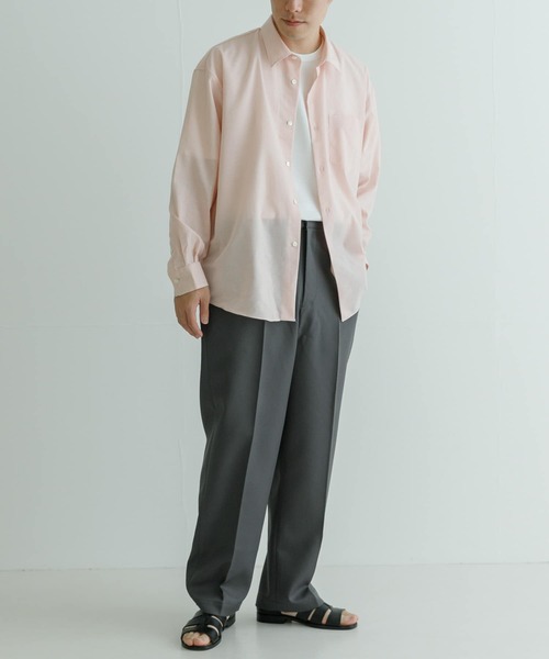 URBAN RESEARCH OVER SHIRTS オーバーシャツ URBAN RESEARCH シャツ ALBINI LINEN OVER SHIRTS メンズ