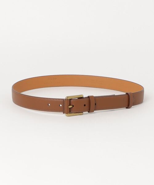 【極上品】【RL】ＲＡＬＰＨ ＬＡＵＲＥＮ　高級カーフスキンベルト　英国製正規品 極上品】【RL】RALPH LAUREN 高級カーフスキンベルト