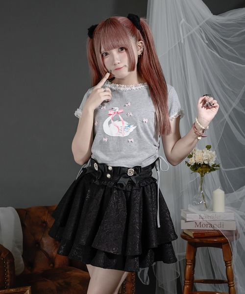 Pal elfy スカート ジャガードフレアスカート : ZOZOTOWN Yahoo!店