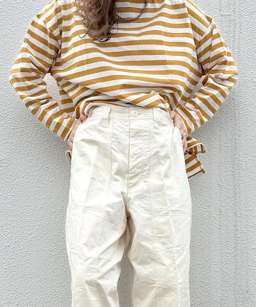 journal standard luxe ボーダーTシャツ 半袖 ポケット付 JOURNAL STANDARD LUXE（ジャーナルスタンダード ラックス