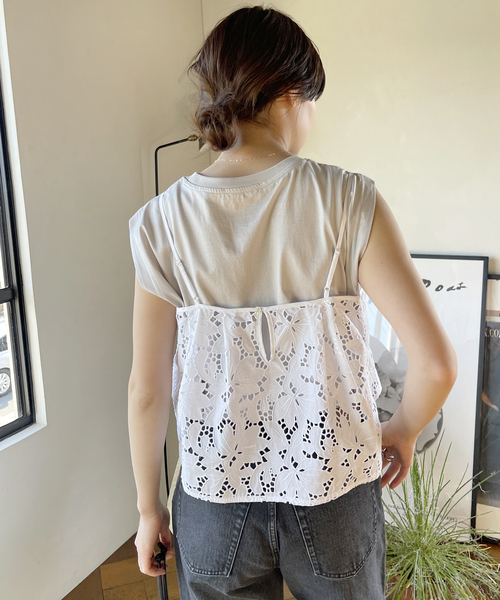 Spick＆Span シャツ ブラウス 「TICCA / ティッカ」 フラワー