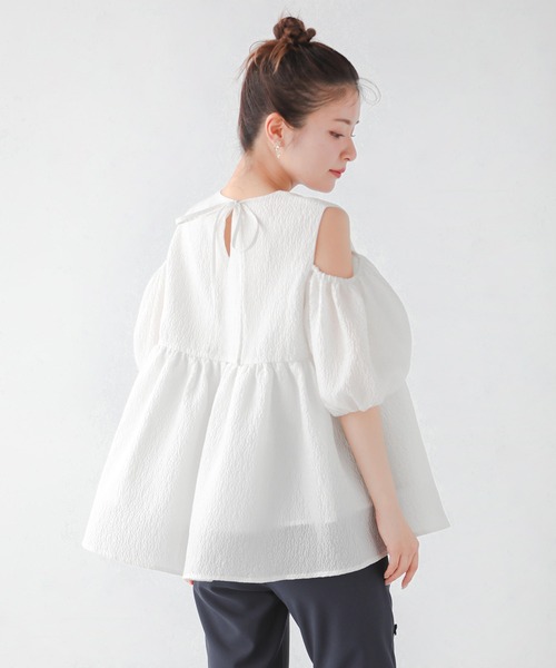 Fit more 「ZOZO限定カラー」オープンショルダージャガード