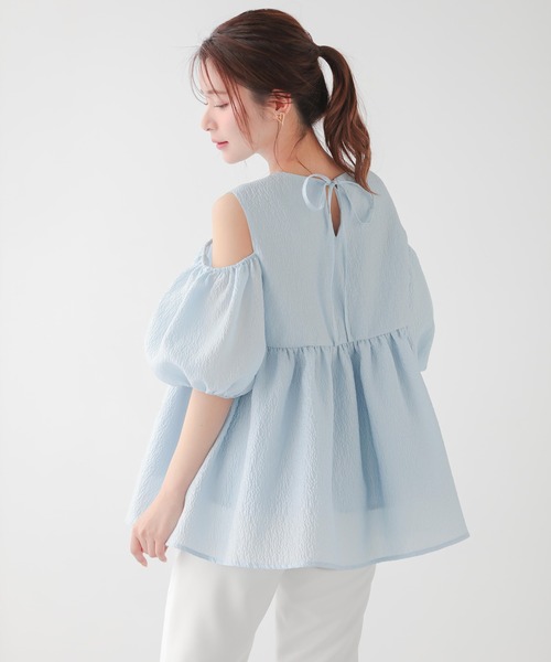 Fit more 「ZOZO限定カラー」オープンショルダージャガード