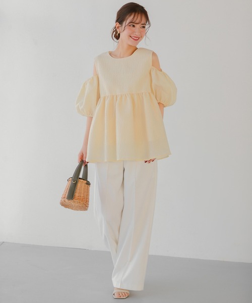 Fit more（フィットモア） 「ZOZO限定カラー」オープンショルダー