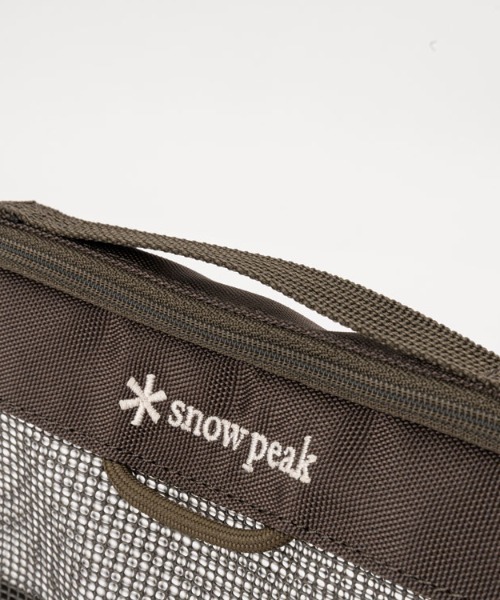 snow peak キッチンメッシュケースL オリーブ / オンライン限定