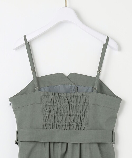 any SiS ワンピース 「2SET」ビスチェワンピース×シアーラッセル