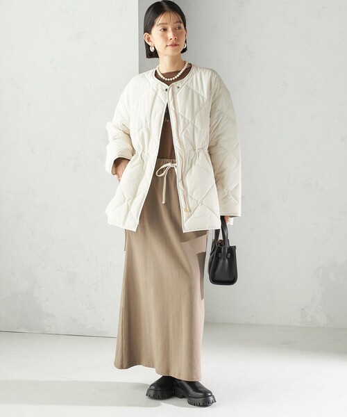 SHIPS（シップス） ブルゾン アウター 「手洗い可能」キルティング