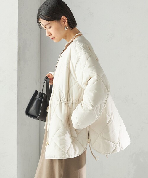 SHIPS（シップス） ブルゾン アウター 「手洗い可能」キルティング