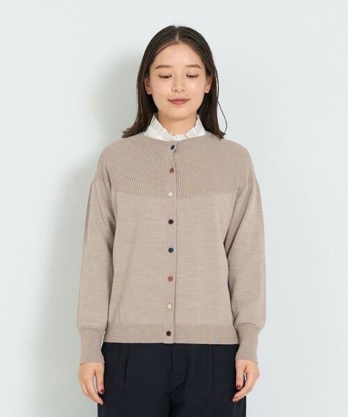 ADIEU TRISTESSE（アデュートリステス） カーディガン キュウシンリブ