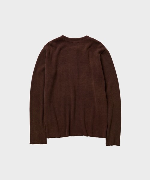 tシャツ 「saby/サバイ」WAFFLE HENRY NECK SHIRTS メンズ : ZOZOTOWN