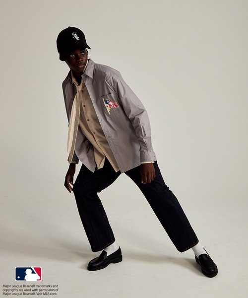 ADAM ET ROPE' シャツ 「MLB COLLECTION BY JUN」チームロゴ