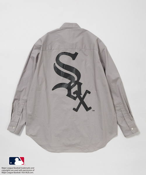 【MLB COLLECTION BY JUN】チームロゴプリントシャツ ADAM ET ROPE' シャツ 「MLB COLLECTION BY JUN」チームロゴ