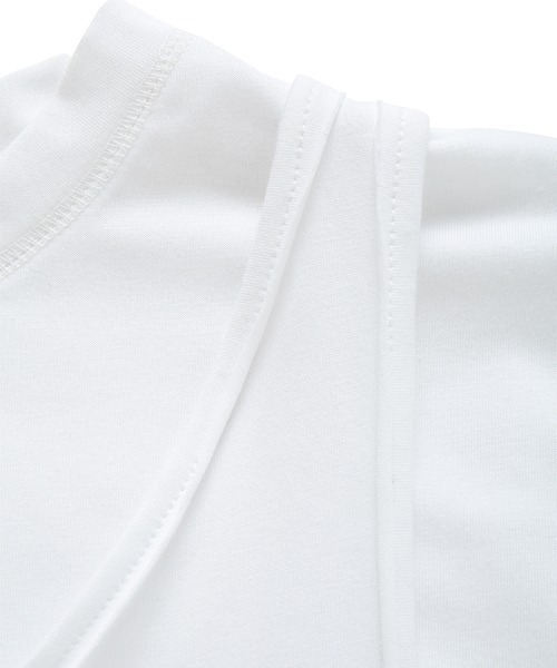 「PERVERZE」 ノースリーブトップス ONE SIZE ホワイト レディース PERVERZE 「PERVERZE」 半袖ワンピース ONE SIZE ホワイト