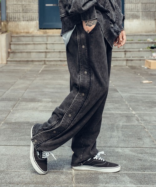 Subciety（サブサエティ） スウェットパンツ ジャージ Side open sweat