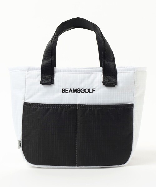 BEAMS GOLF トートバッグ バイカラー 保冷機能付き カートバッグ