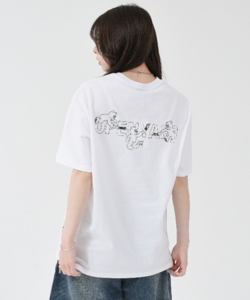 tシャツ 「OY/オーワイ」PAINTING ODOLLY TEE/ペインティングオードリー半袖Tシャツ レディース メンズ OY tシャツ 「OY/オーワイ」PAINTING ODOLLY TEE/ペインティング