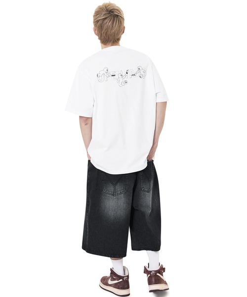 tシャツ 「OY/オーワイ」PAINTING ODOLLY TEE/ペインティングオードリー半袖Tシャツ レディース メンズ OY/オーワイ』PAINTING ODOLLY TEE/ペインティングオードリー