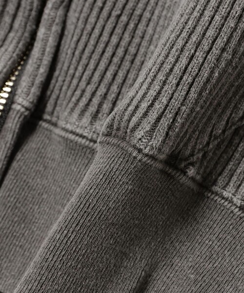 C.E トレーナー スウェット / OVERDYE WIDE RIB CUT ZIP HOODY