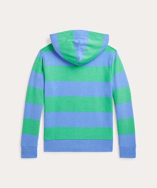 【RRL】ストライプ柄 フレンチテリー フルジップ パーカー Polo Ralph Lauren Childrenswear パーカー ストライプド