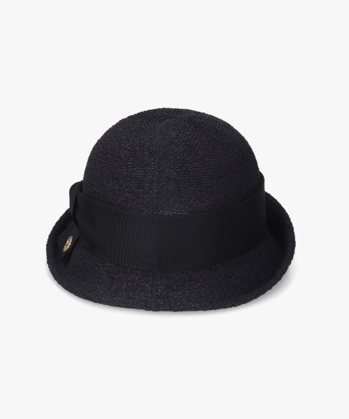 Chapeau d' O リボン　バケットハット Chapeau d' O 帽子 ハット Pike Back Ribbon Cloche