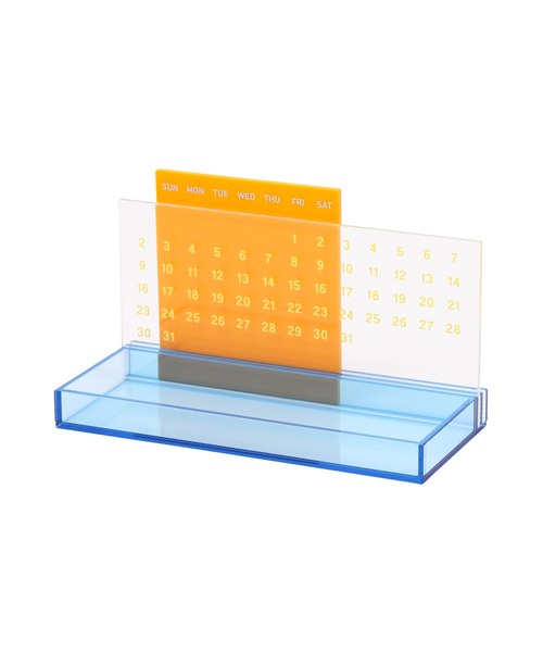 Francfranc（フランフラン） 文房具 アクリル ペントレイ カレンダー