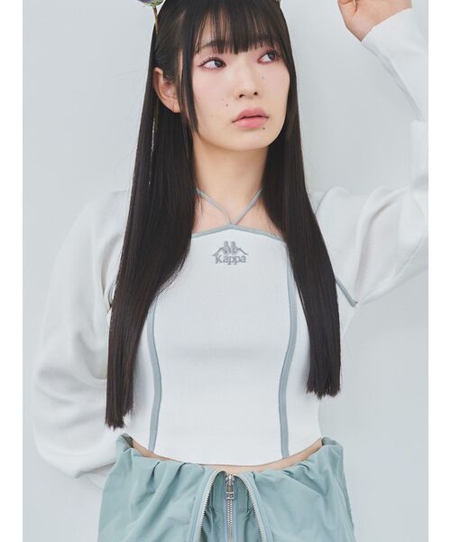 Kappa - 新品　kappa スカート　ニット Kappa スカート 「Kappa/カッパ」レディースロゴスカート ゴルフ